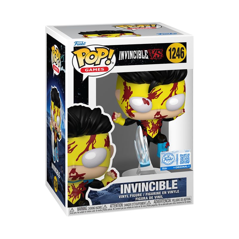 Funko Pop! Games Invincible Flying Kick Vinyl Figure #1246