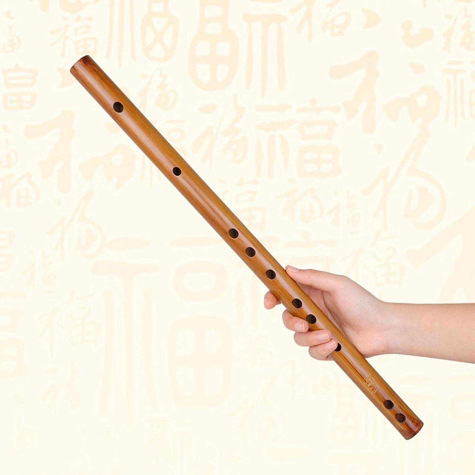 Piccoloflöte,KOCAN Tonart E Flöte Bitter Bambus Dizi Traditionelles chinesisches Holzblasinstrument für Kinder Erwachsene Anfänger,Piccolo Flöte billig