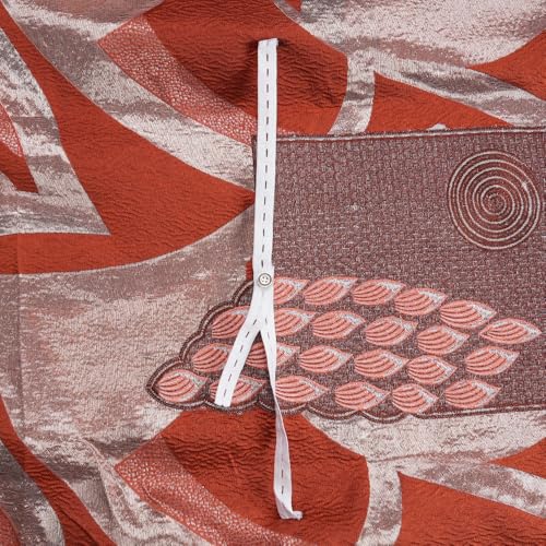 Image of HD African Print Dress for Woman Embroidery Pattern Maxi Dress