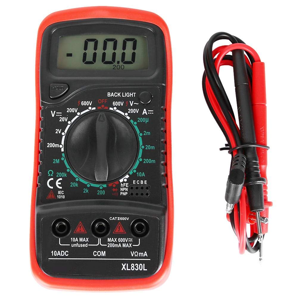 Digital Display Multimeter, XL830L Handheld LCD Digital Multimeter