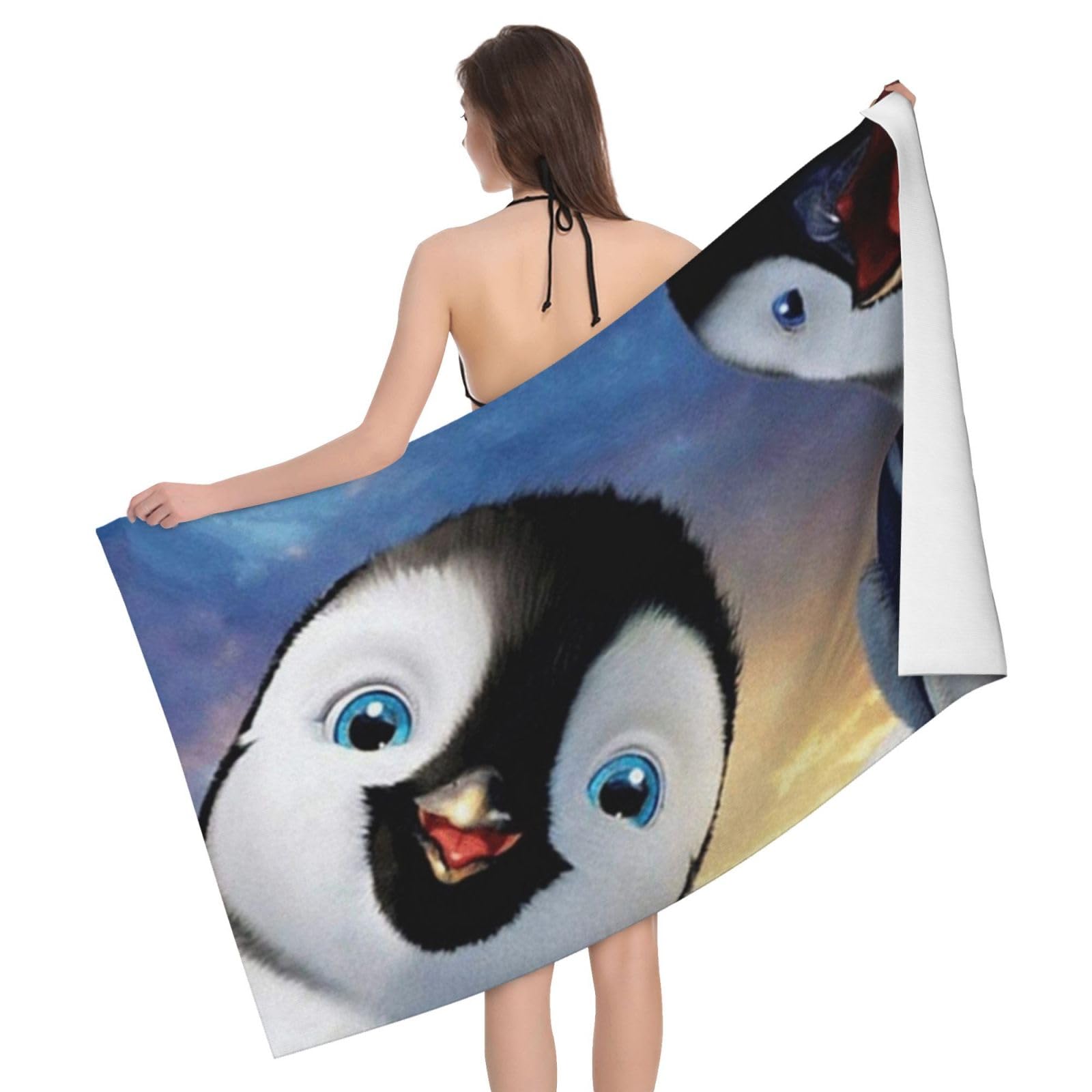 Serviette de bain microfibre anti-sable et séchage rapide pour le yoga et spa