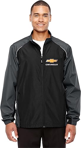 JH DESIGN GROUP Chaqueta cortavientos de nailon ligero Chevrolet para hombre