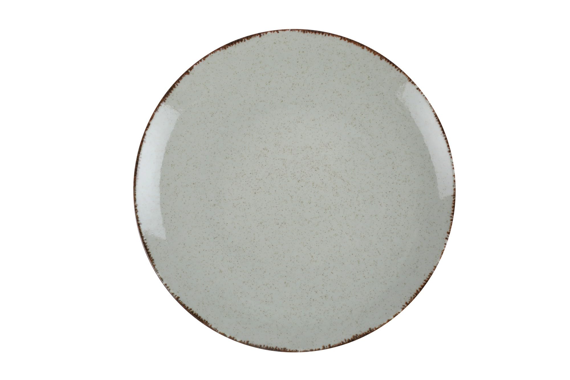 Elegant Set da Pranzo 18 Pezzi, 100% Porcellana, Verde | Include Piatti di Servizio (6), Piatti da Pranzo (6), Piatti da Dessert (6) | Adatto per Lavastoviglie e Microonde