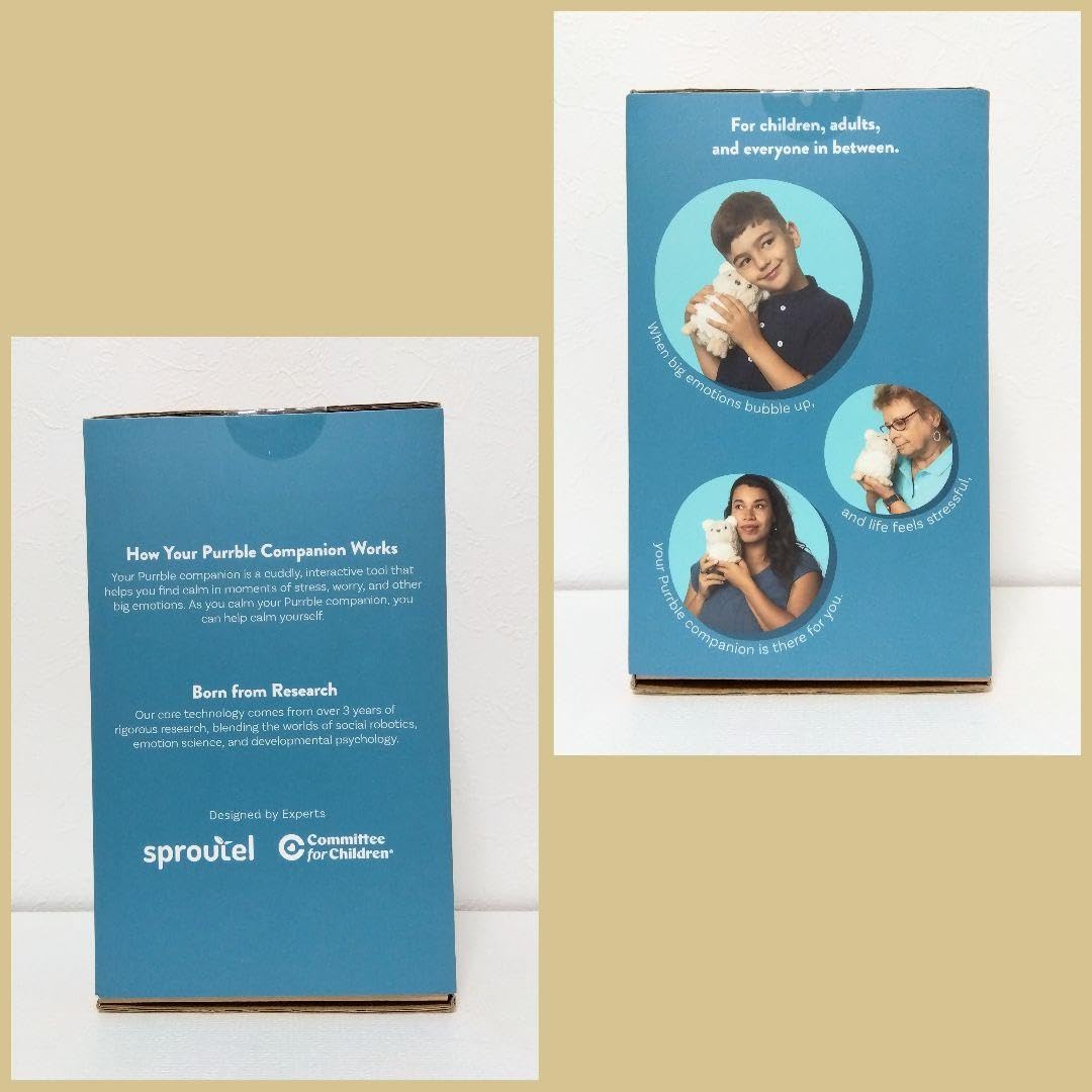 Amazon.co.jp: Purrble-パーブル 心を落ち着かせてくれるコンパニオン