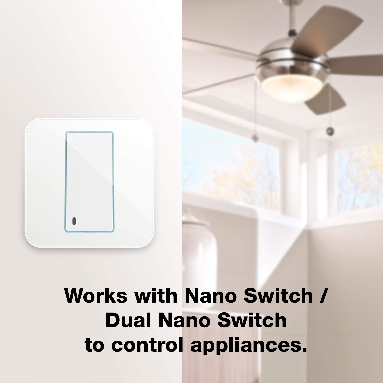 Aeotec WallSwipe, Zwave Switch Wall Panel Controller with Slider for