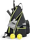 Mangrove Pickleball Bag, Men's & Women's Pickleball Backpack, Adjustable Sling Bag w/Fence Hook/Large Capacity/Safety Pocket