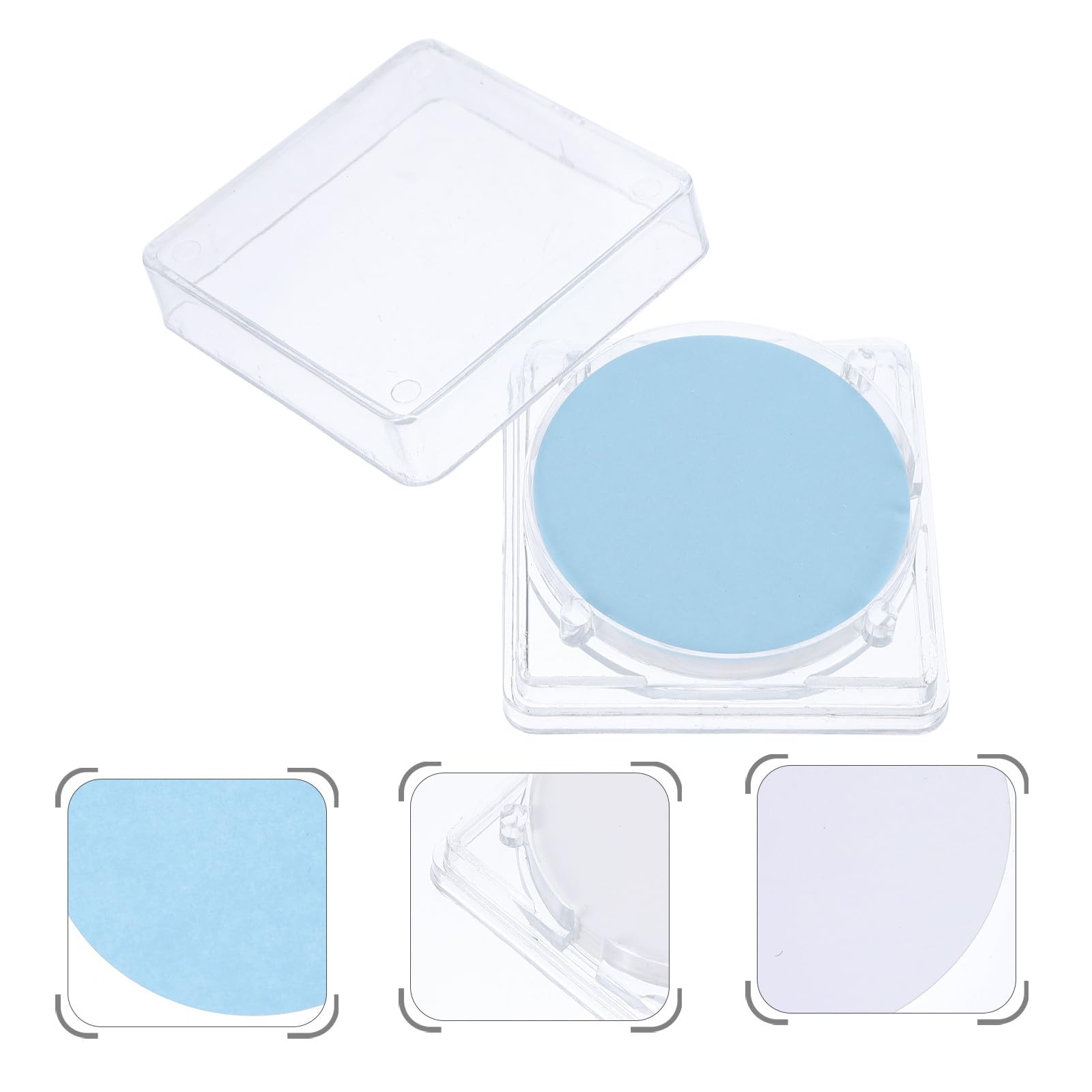 MUCKLILY 50 Stück Hydrophile Mischzellulose-Filtermembran – 0,45 μm, Ø 50 Mm