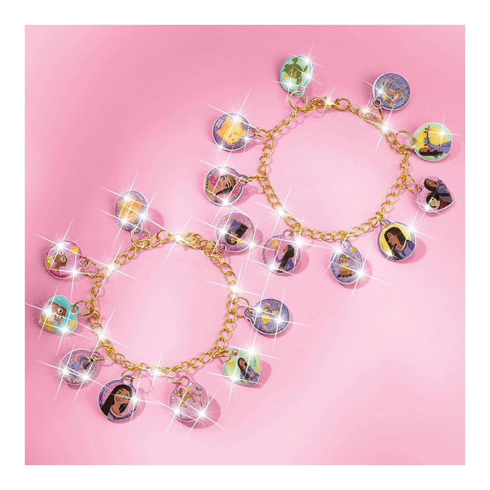Totum Disney Wish Charm Bracelet Jewellery Craft Set - Image 4