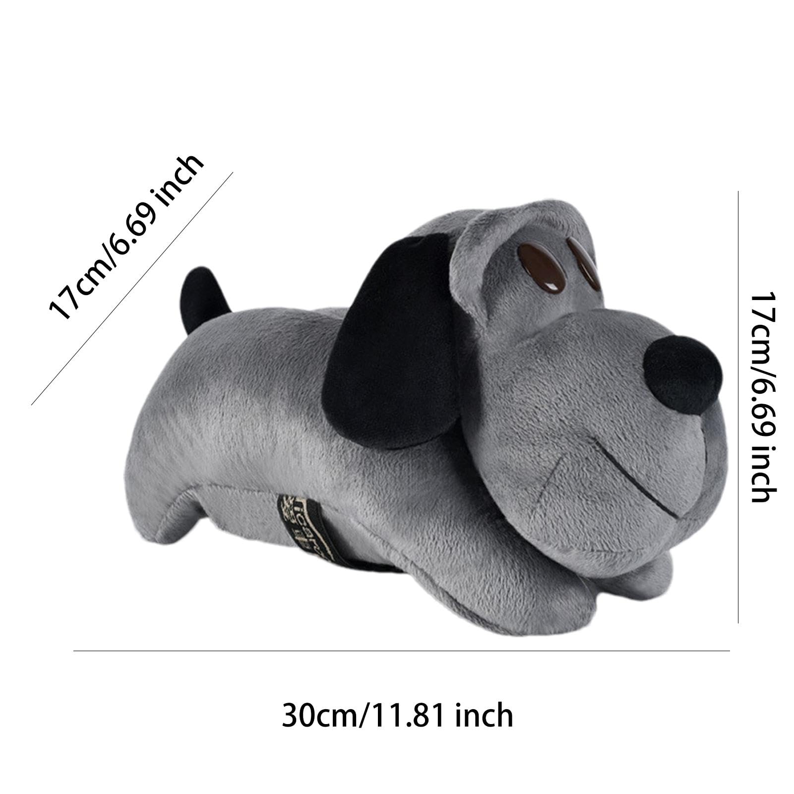 Portaoggetti Per Auto A Forma Di Cane In Peluche - Comodo E Carino, Perfetto Per Tenere In Ordine L'abitacolo