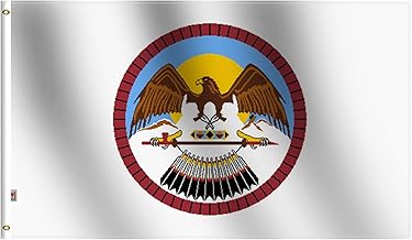 Ute people Flag 3x5 Ft Large, Double Sided Printed Smooth Silk Fabric For Moderate-Outdoor&Indoor, 36x60Inch Indian Native...