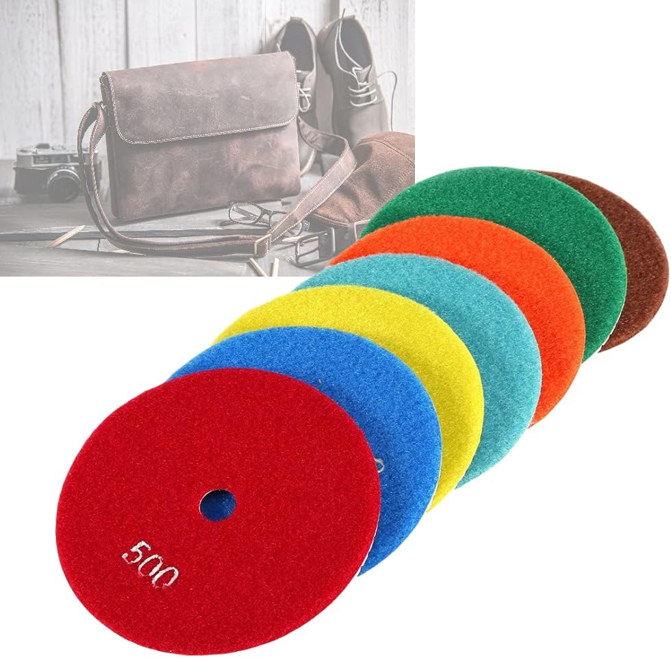 Diamond Polishing Pads, 5 Inch 12.5cm Polishing Wheel Grinding Wheel Grinding Disc for Large Model 150