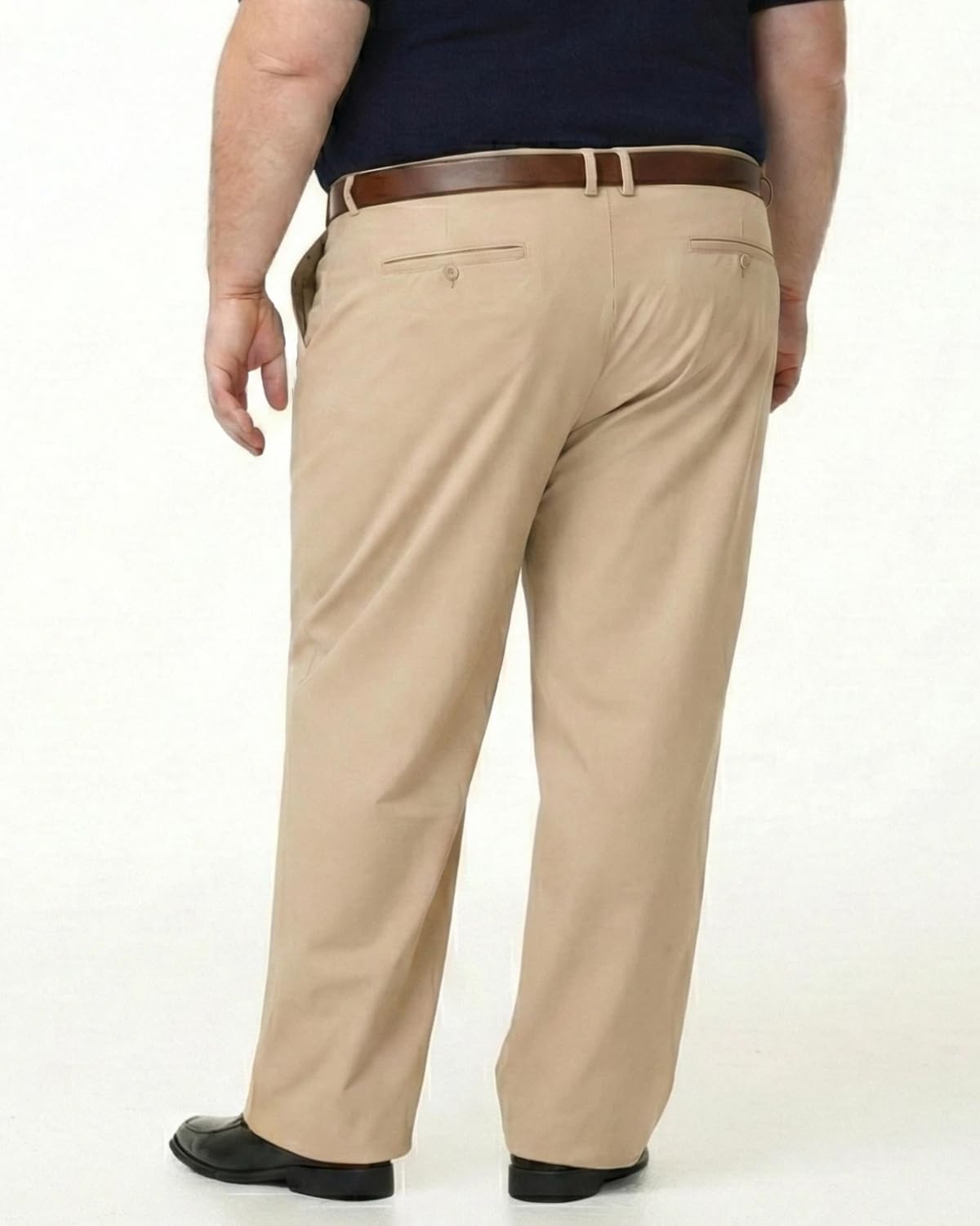 Mens Classic Fit Golf Pants Stretch Dress Pants 30''/32''/34'' Lightweight Casual Suit Pants with Pockets - Image 2