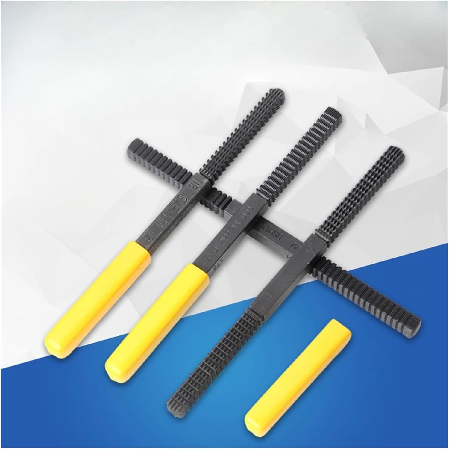 Thread Repair File Thread Repair File Metric Thread Restoration Repair File Cleans Damaged Threads Pitch Metal Hardware DIY Hand Tools(Parallel Pipe Thread)
