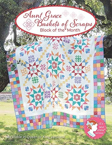 It's Sew Emma ISE-919 Aunt Grace Baskets of Scaps Block of The Month ...