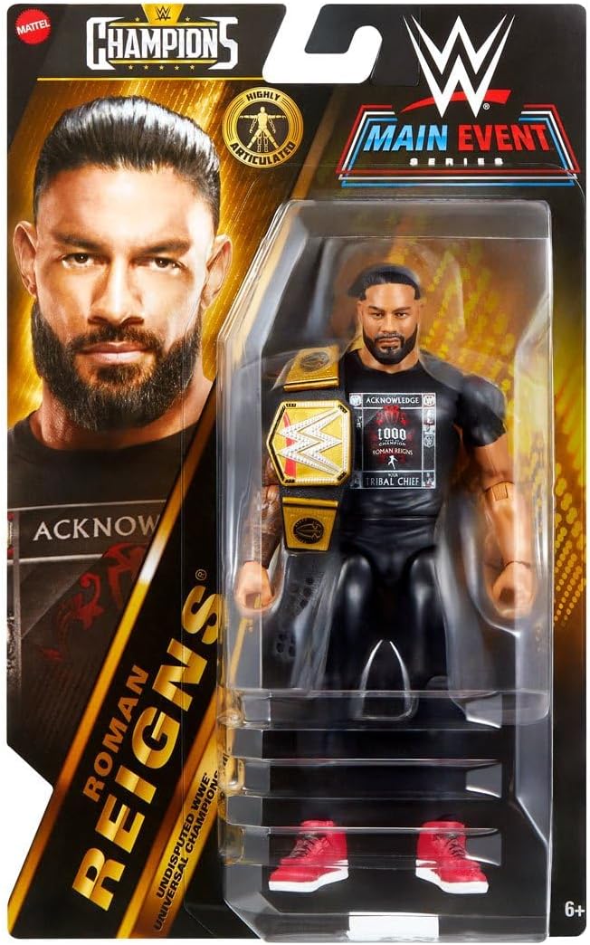 Champions 2025 Wave 4 Roman Reigns Main Event Action Figure