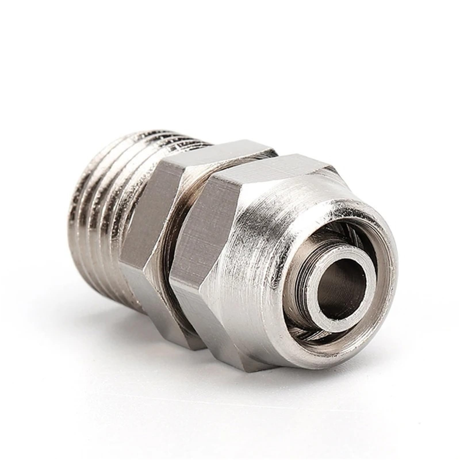 Conector neumático de 10mm y rosca de 1/2 pulgada para tubos de aire