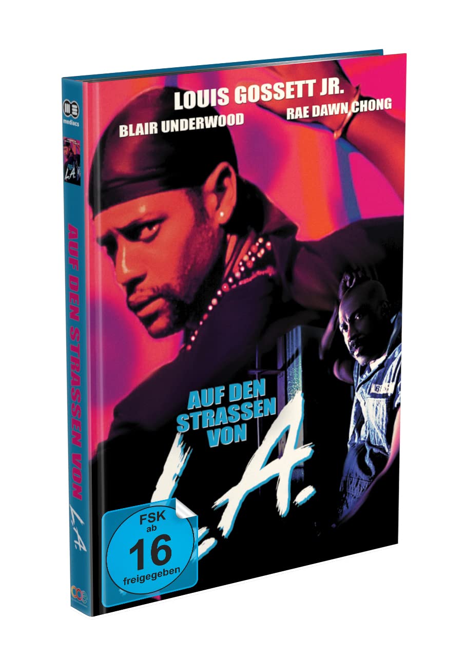 LEONINE Auf den Straßen von L.A. - Mediabook Cover B (lim.): 4K Ultra HD Blu-ray + Blu-ray + DVD / Limited Mediabook / Cover B