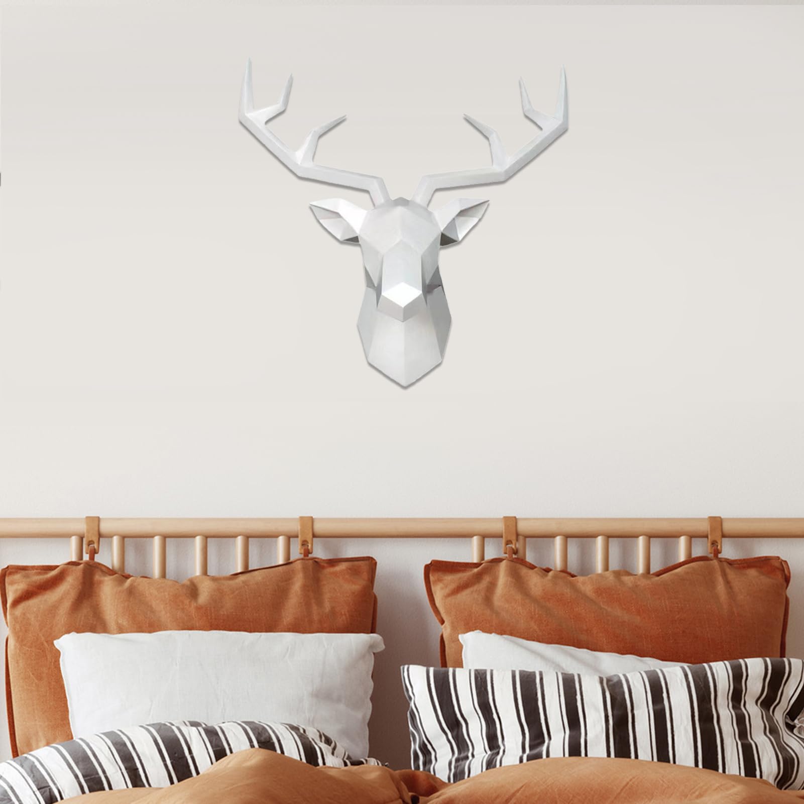 Generisch Decorazione da parete a forma di cervo in resina, 35,6 cm