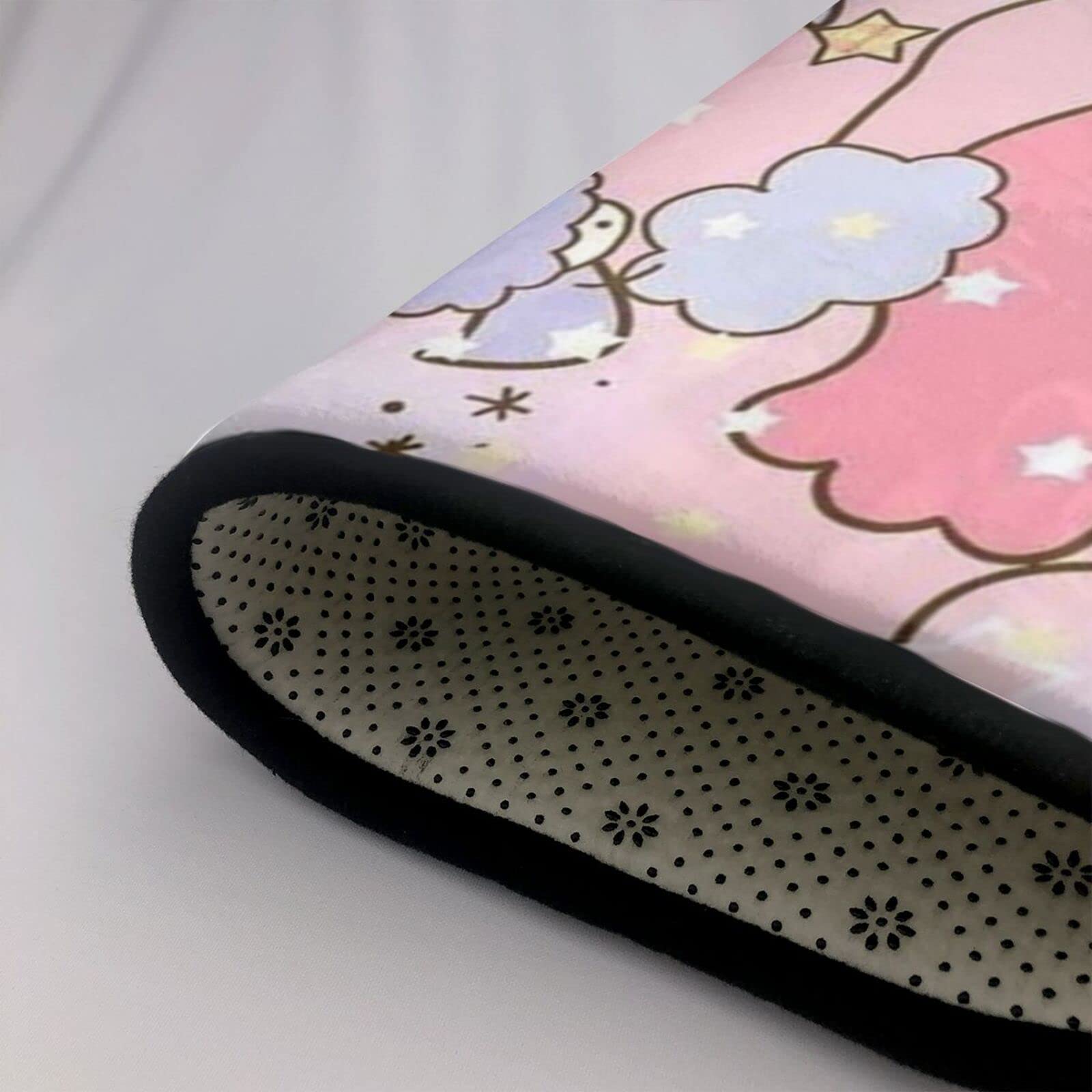 Amazon | リトルツインスターズ キキララ ラグ カーペット 防ダニ抗菌
