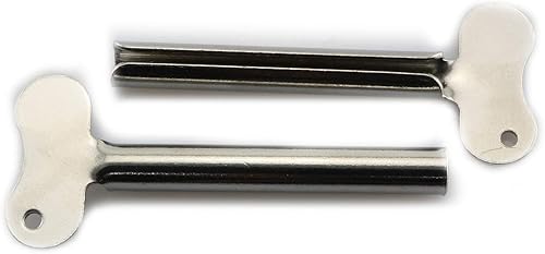 Miniatura 4 de Exprimidores de tubo de pasta de dientes de acero inoxidable 2pcs para uso en baño