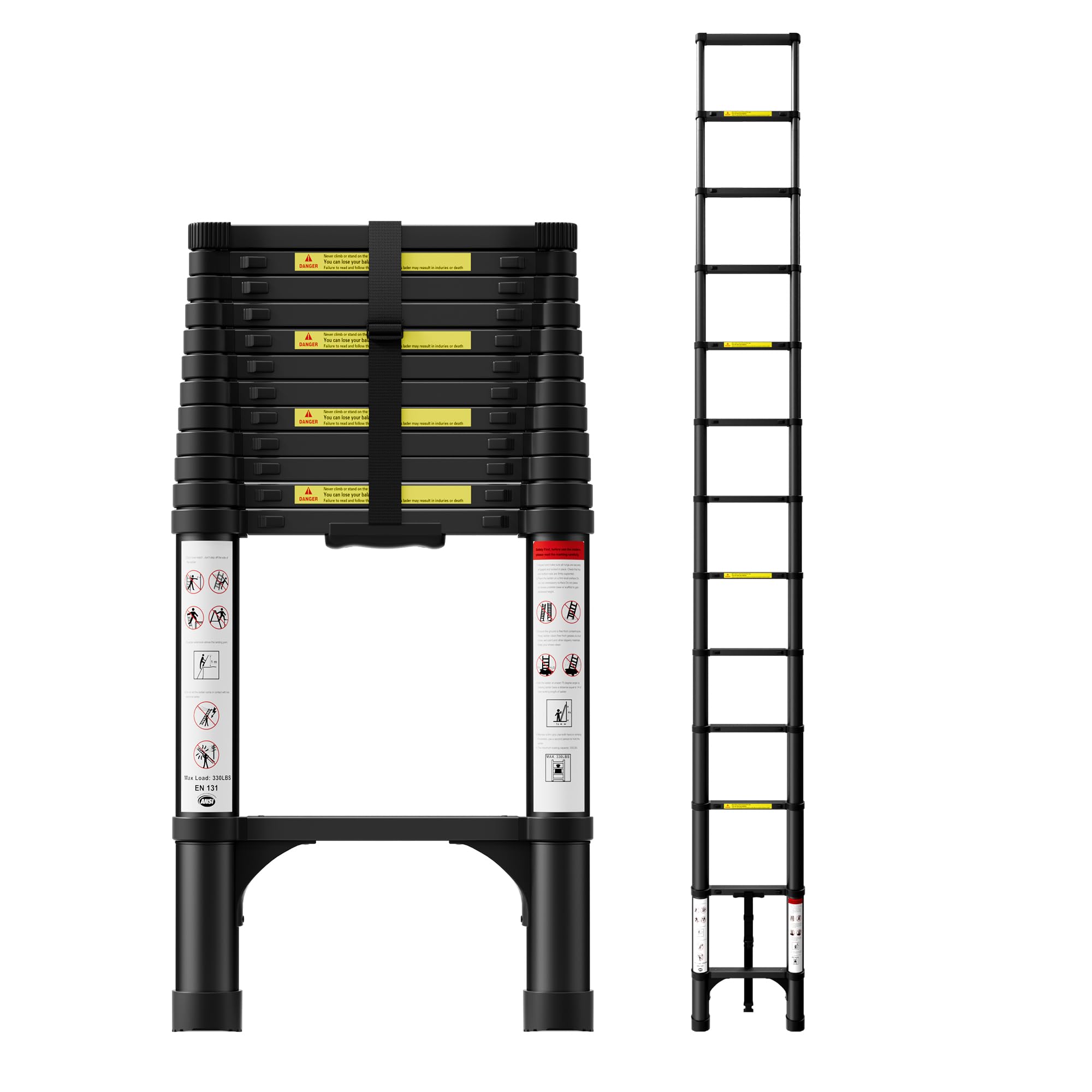 SEEKNEW 16.5 FT Telescoping Ladder