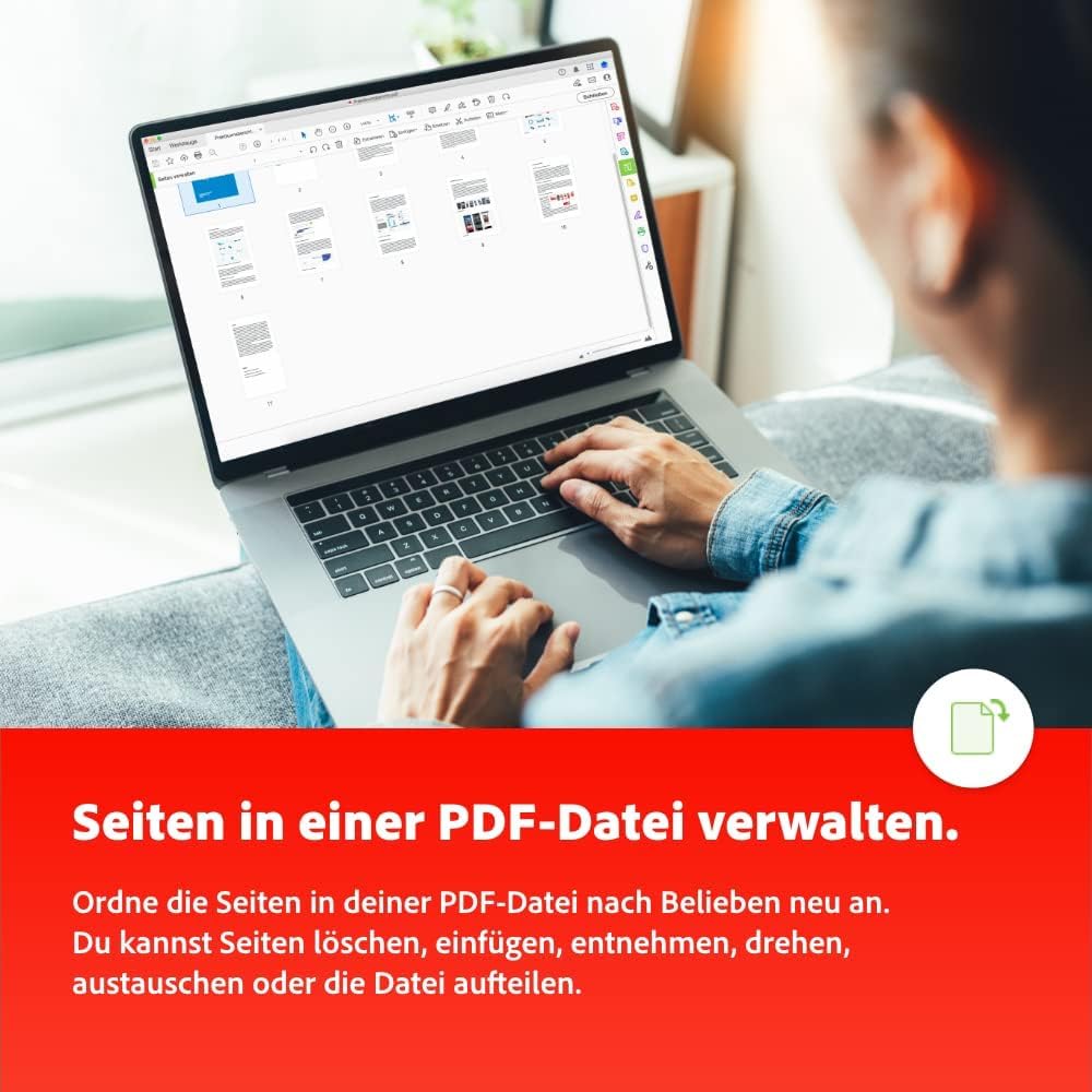 Adobe Acrobat Standard | PDF-Erstellung & Bearbeitung | 1 Jahr | WIN/MAC|Download | Aktivierungscode per Email