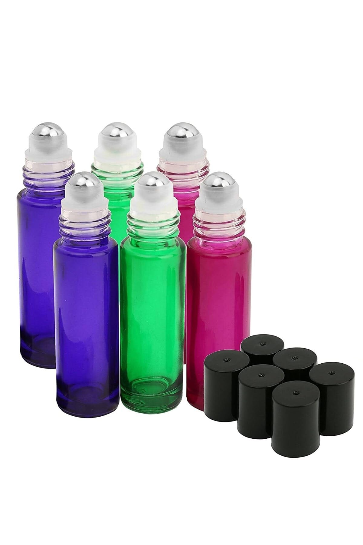 Hyd 5 Adet 20 Ml Amber Roll On Cam Şişe Asorti Karışık Renk