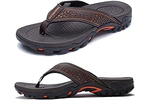 Men's Thong Sandals - Indoor and Outdoor Summer Beach Flip Flops