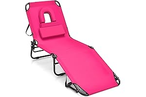 Luxury Pink Beach Chairs for Relaxation and Comfort