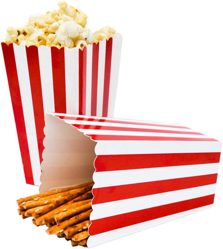 NUOLUX Popcorn Boxes Popcorn Holder Containers Cartons