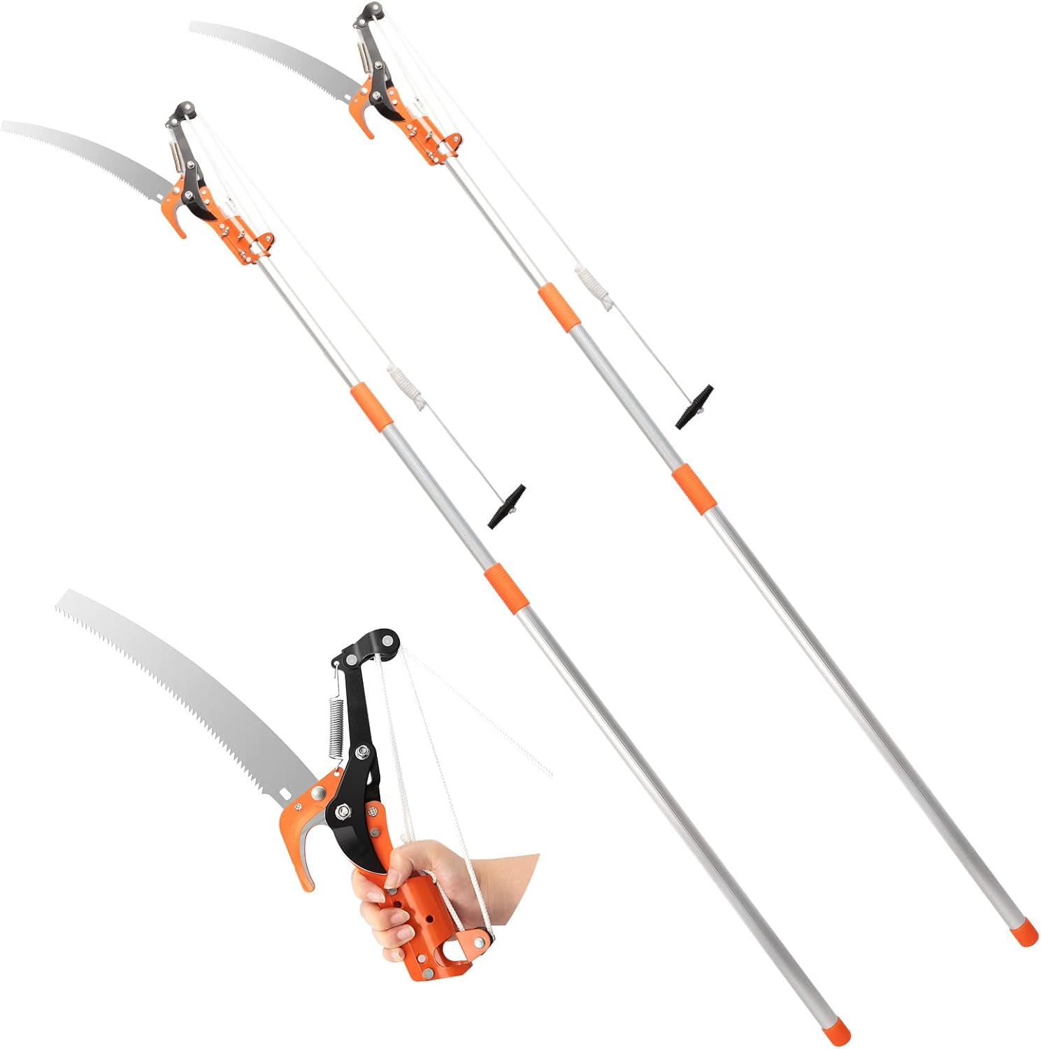 Landhoow Pole Saws for Tree Trimming, 10 Feet Pruning Saws