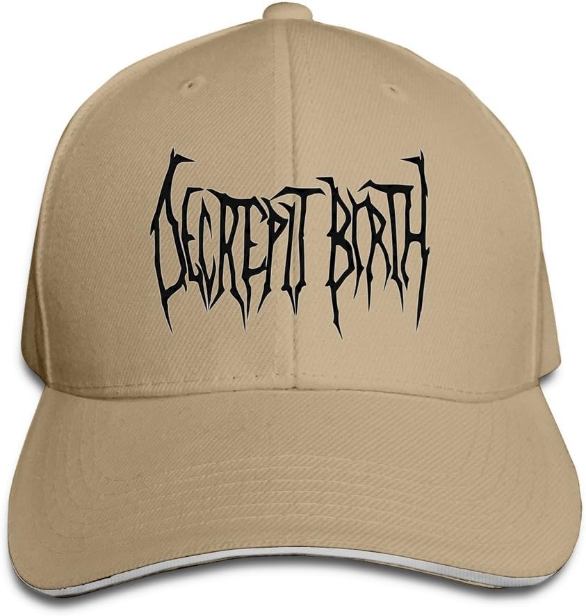 Decrepit Birth New Decrepit Logo Cotton Adult Sandwich Peaked Cap Sport Cap Gift