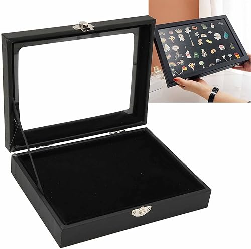 Miniatura 3 de Caja de sombra de medallas, a prueba de polvo, práctica, multiusos, duradera, transparente, para joyería (S) 15.7 pulgadas