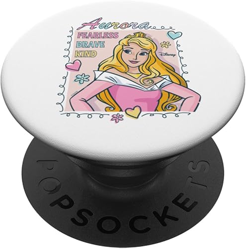 Disney Princess - Fearless Brave Kind Aurora PopSockets intercambiables PopGrip