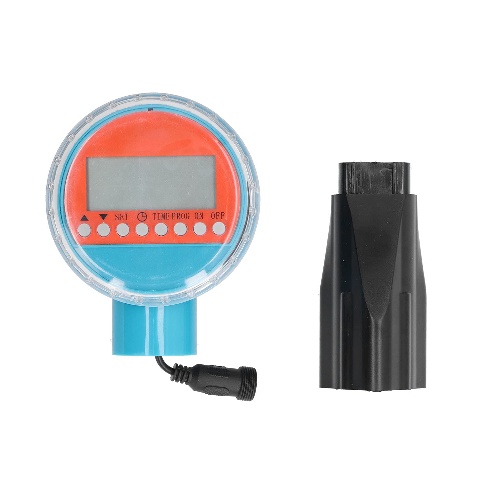 Temporizador de riego inteligente a prueba de agua, controlador de riego, válvula solenoide automática, funciona con pilas para jardín al aire libre, césped, granja, plantas de