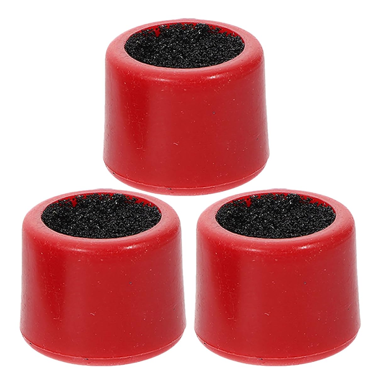 Yardwe Billiard Cue Tip Sander Set 3pcs Round Pool Cue Tip Shaper for Long-Lasting Use