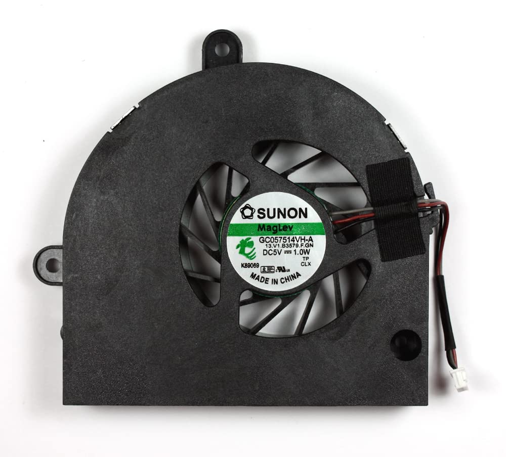 Power4Laptops Replacement Laptop Fan Compatible with Gateway NV55C