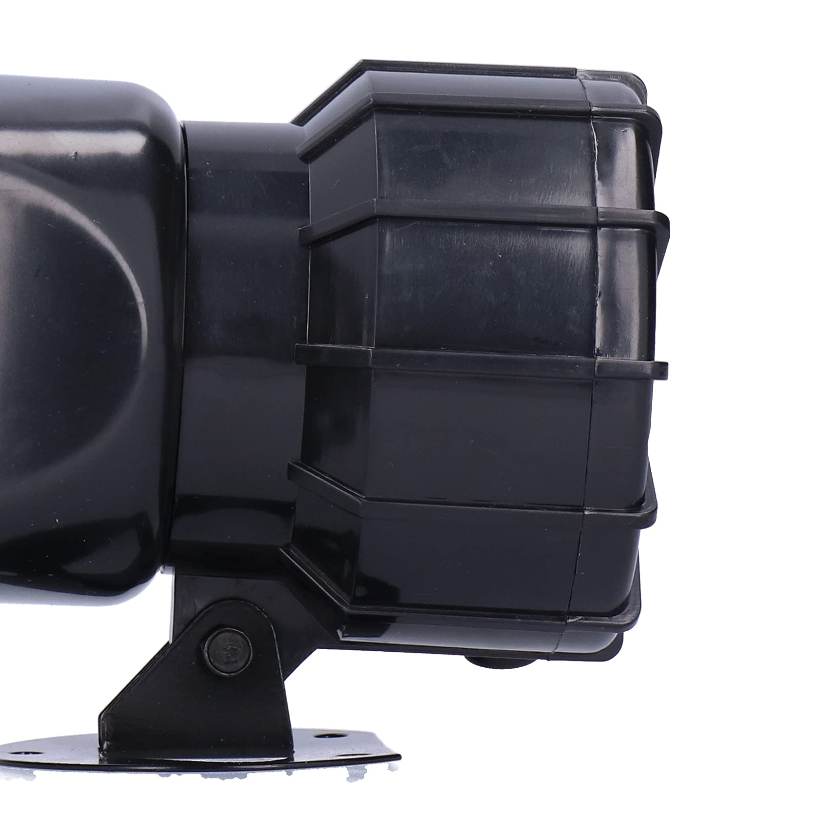 Sirena de Seguridad con Soporte, 12V 100W 125DB Megáfono de Bocina de Automóvil Alarma de Advertencia de Emergencia de 5 Sonidos Sirena de Incendio para Motocicleta de Automóvil