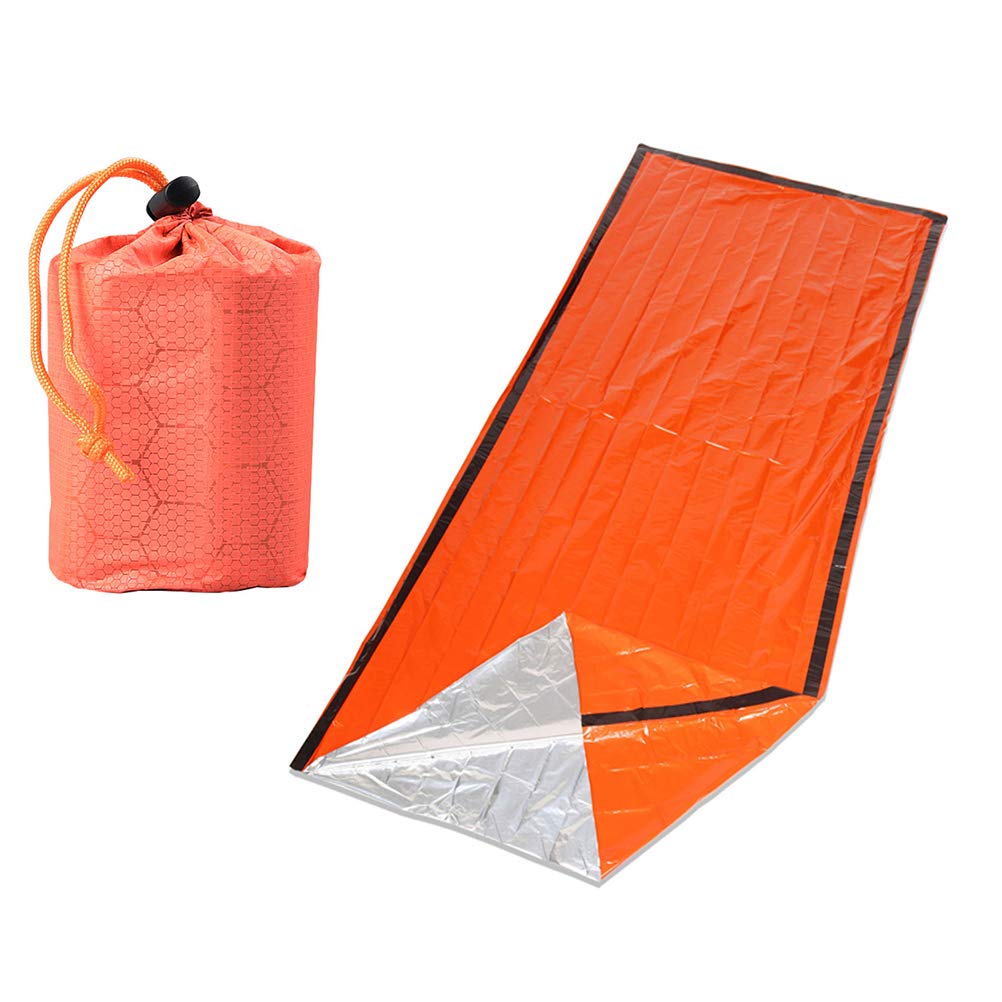 Buy LIOOBO Portable Emergency Sleeping Bag Survival Blanket Bags for