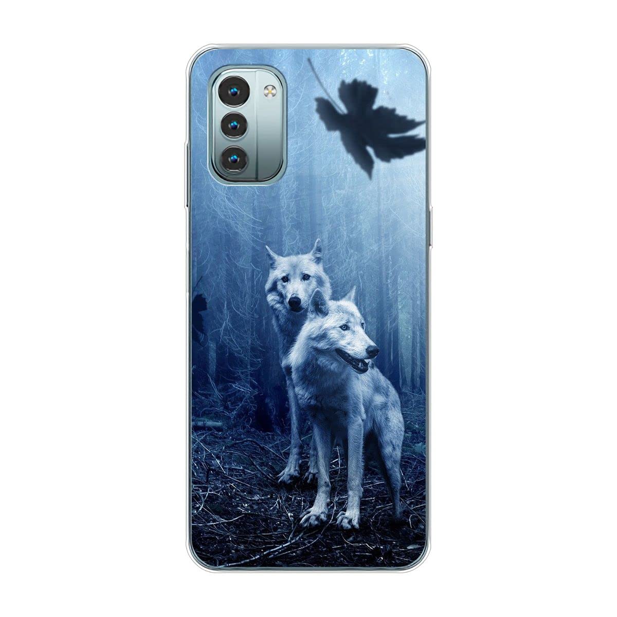 Coque Nokia G11 anti-rayures évite la casse motif loups - 6