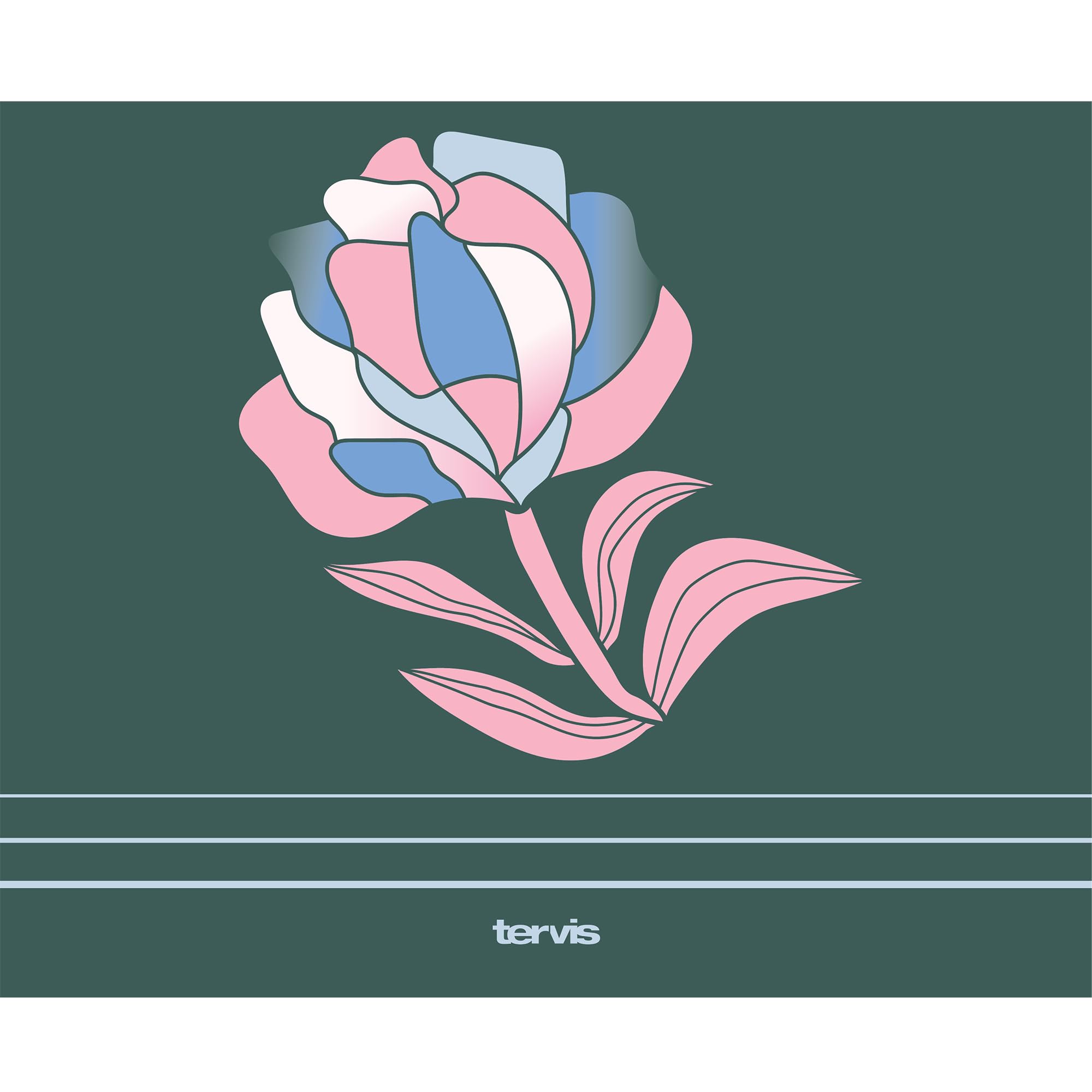 ALAZA Botella De Agua 01 Con Diseño Floral De Colores