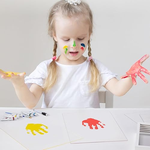 Miniatura 4 de Kit de huellas de manos familiares  Marco de madera de recuerdo hecho a mano  Regalos familiares, regalos de adopción, regalo para padres nuevos y