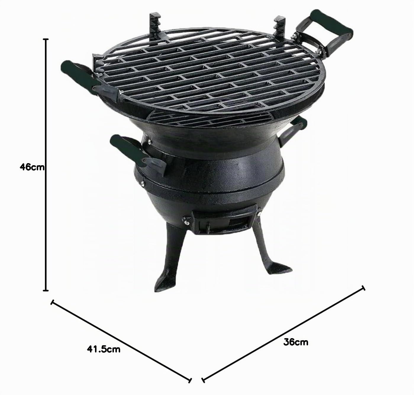 Mastergrill MG630 Mastergrill-Barbecue in ghisa