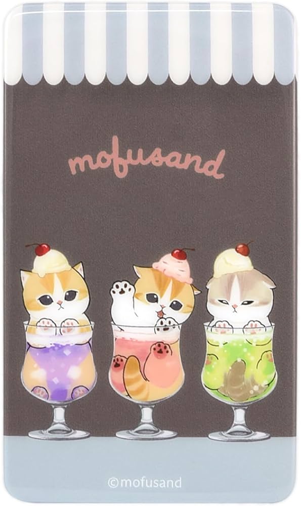 くりーむそーだ★フォロー割引 Amazon | グルマンディーズ mofusand スマ冷え Premium クリームソーダ