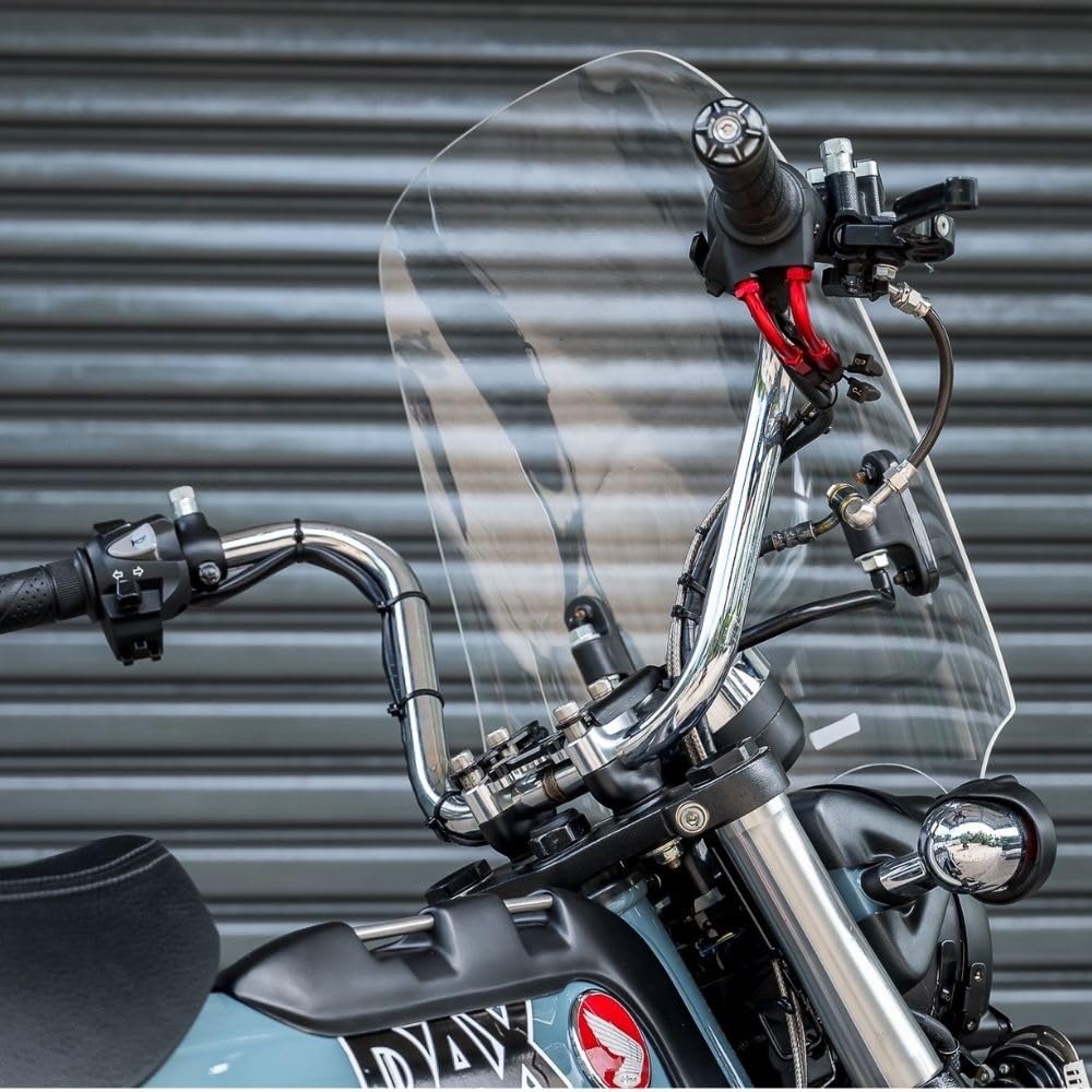 Amazon | MotolordD ホンダ ダックス125用ウインドスクリーン