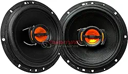 Kit de Alto-falantes Automotivos JB6 Flex 6' 110W 4 Ohms Preto Leson - 2LS055060