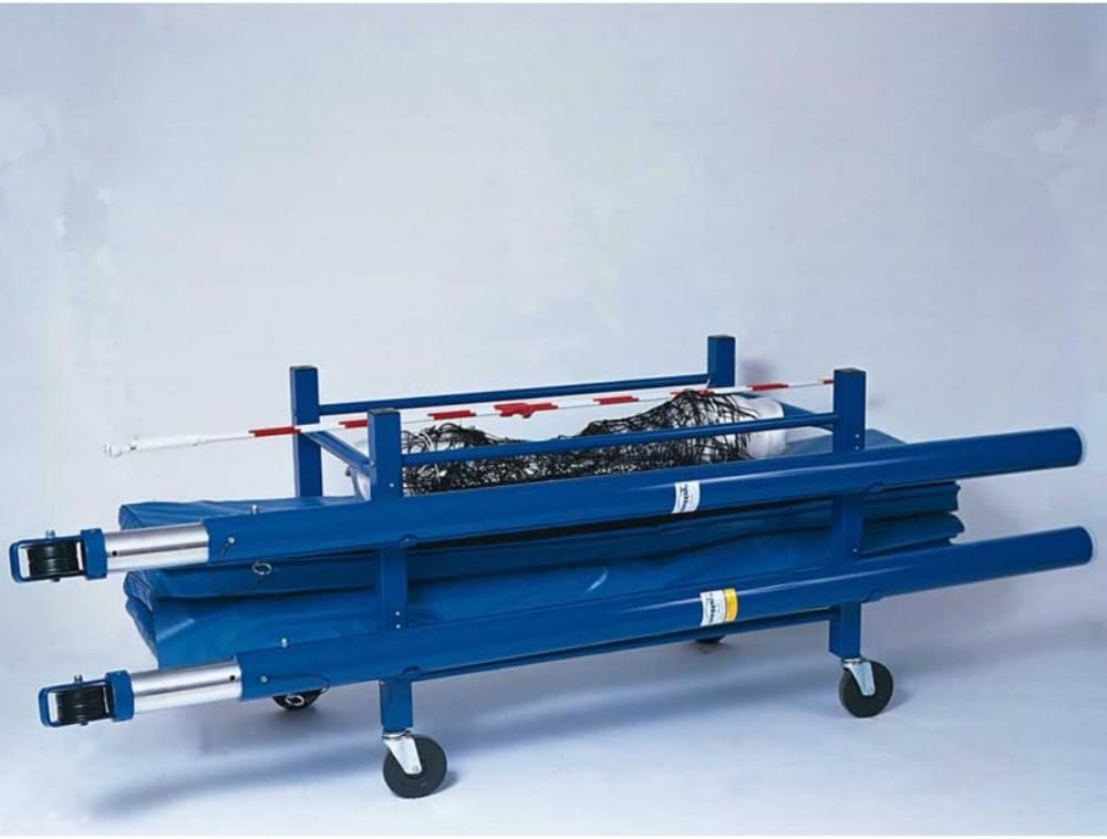 Jaypro Sports Volleyball Equipment Carrier in Blue Finish