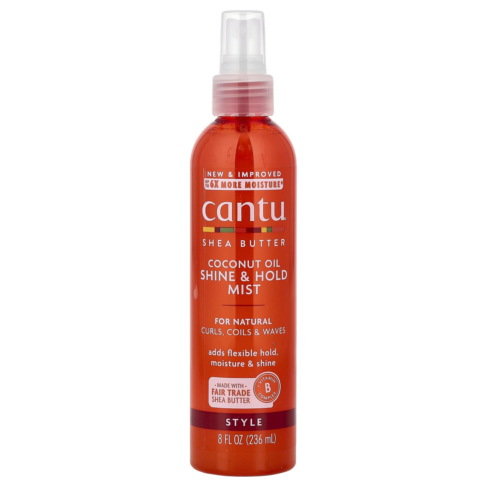 Cantu Coconut Oil Shine & Hold Mist 236ml