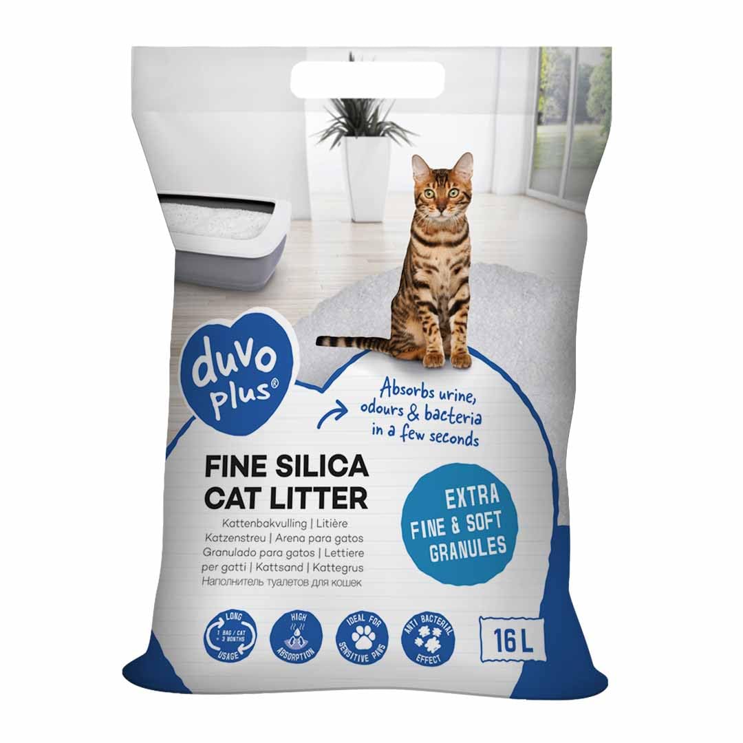 duvoplus - Cama de Silicona Fina para Gatos (16 L, antiolores)