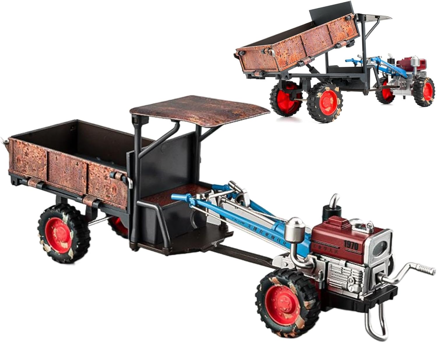 ZHRDWE Lada 2106 Modellauto - 1:24 Metall Modell - Russisches Retro Auto Spielzeug